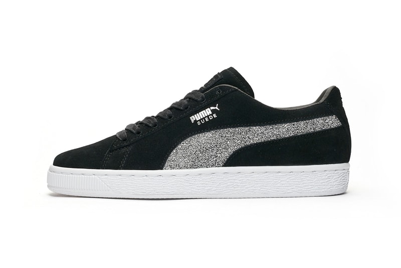 Swarovski PUMA Suede Classic Crystal Black Sneakers Trainers