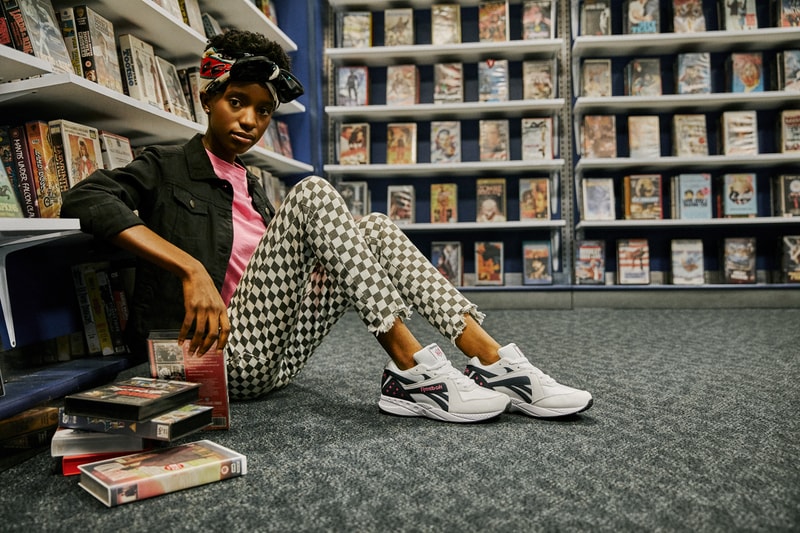 Reebok Pyro The Skate Kitchen Kabrina Adams Campaign White Black Pink