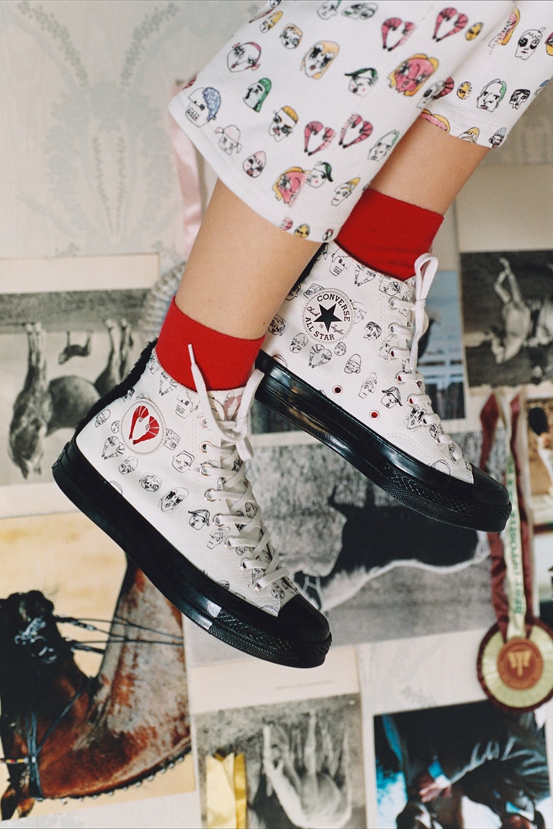 Shrimps Converse One Star Chuck Taylor All Star 70 Collaboration Sneakers Apparel Top Hoodie Sweatpants Hannah Weiland