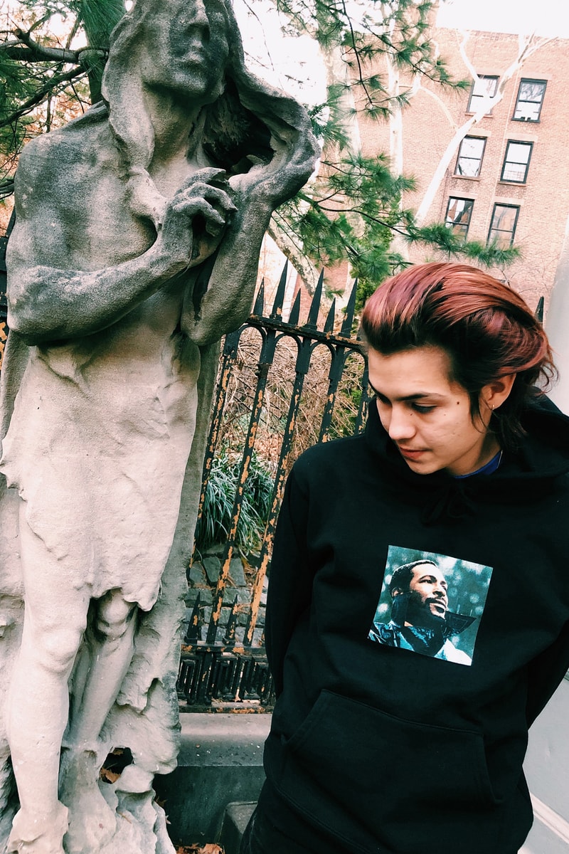 Supreme Marvin Gaye Fall Winter 2018 Collection Hoodie Black