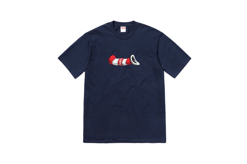 Supreme Marvin Gaye Fall Winter 2018 Collection T-Shirt Navy