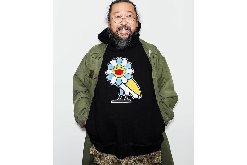 Takashi Murakami OVO Hoodie Black