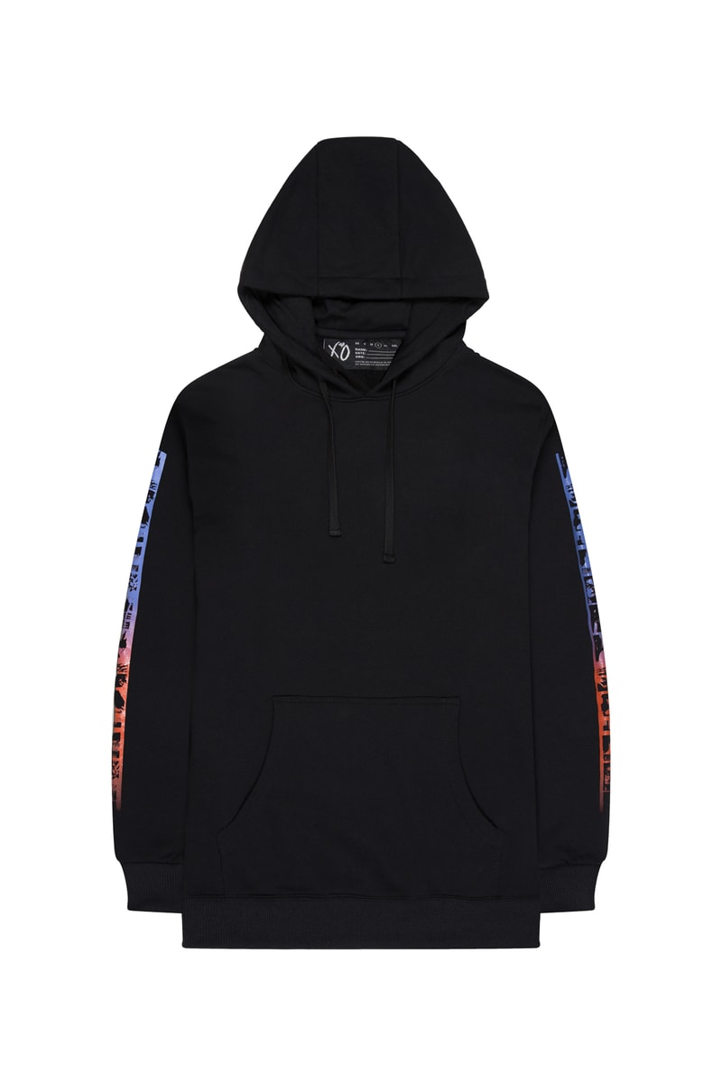 The Weeknd XO Tour Merch Release 004 Post No Bills Hoodie Black