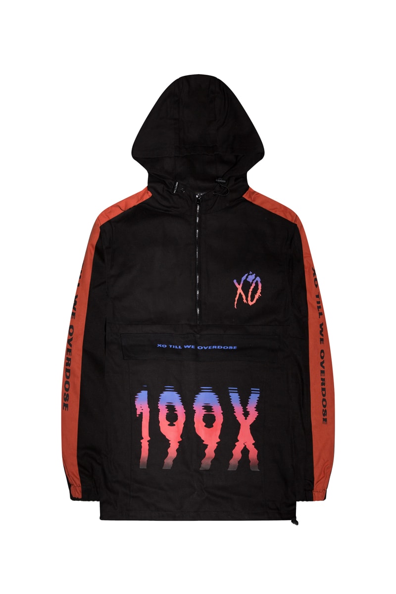 The Weeknd XO Tour Merch Release 004 Cotton Anorak Black
