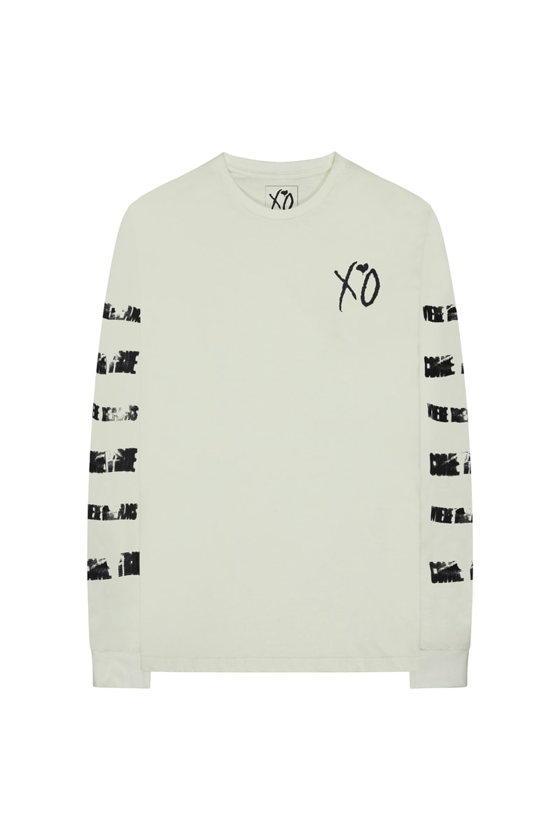 The Weeknd XO Tour Merch Release 004 Visions Long Sleeve Tan