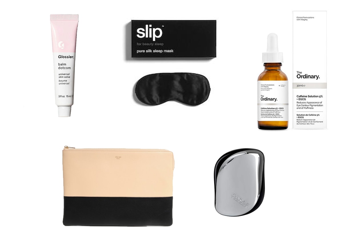 travel essentials glossier tatcha eastpak amazon kindle marshall headphones cetaphil celine herschel