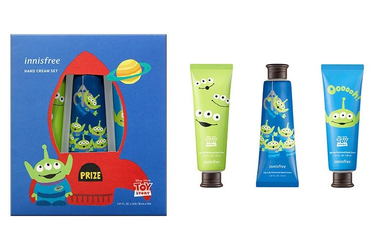 Pixar Toy Story Disney innisfree Makeup Skincare Collaboration Nail Polish Liquid Eyeshadow Lip Balm Hand Cream Body Cleanser Lotion 