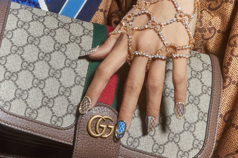 Unistella Turned Our Favorite High-Fashion Logo Trends of 2018 Into Nail Art