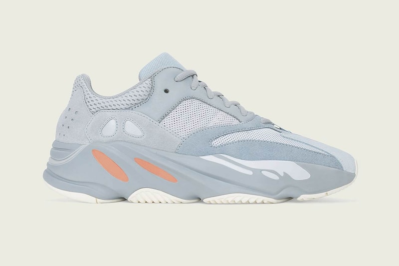 adidas Originals YEEZY BOOST 700 "Inertia" Sneaker Shoe Drop Grey Peach Orange 