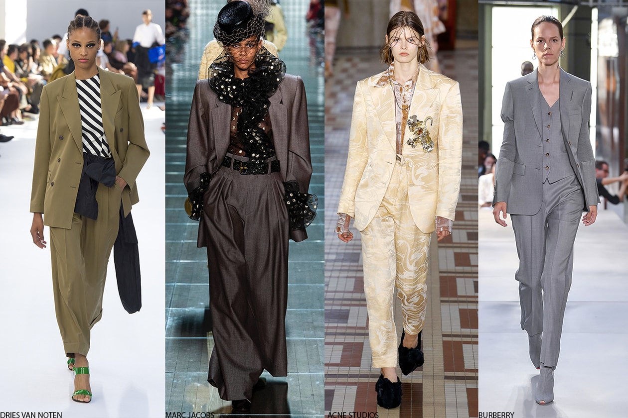 2019 Fashion Trends: Neon, Leopard, Suits & Nude Marc Jacobs Burberry JW Anderson Gucci Dior Acne Studios Marc Jacobs DriesVan Noten Chanel