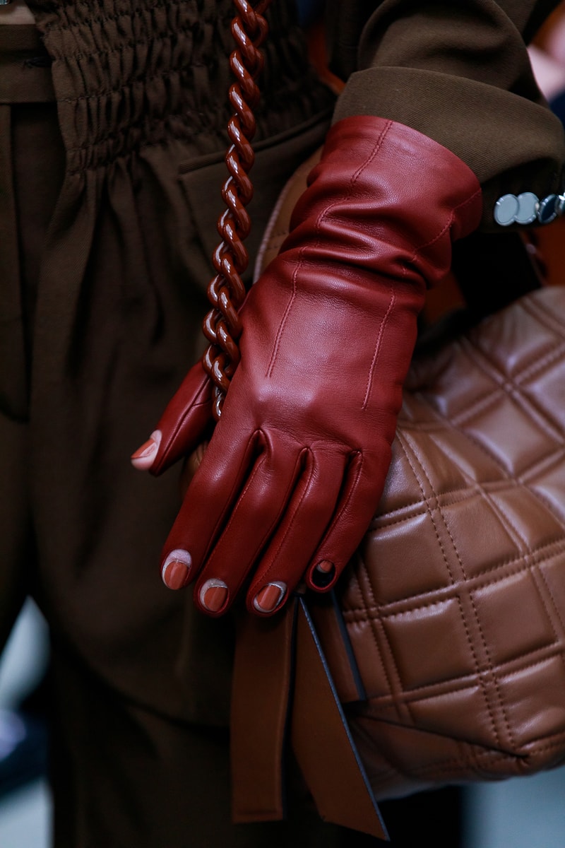Acne Studios Fall Winter 2019 Show Backstage Paris Fashion Week Womenswear Johnny Johansson Coats Fur Bags Sunglasses Models