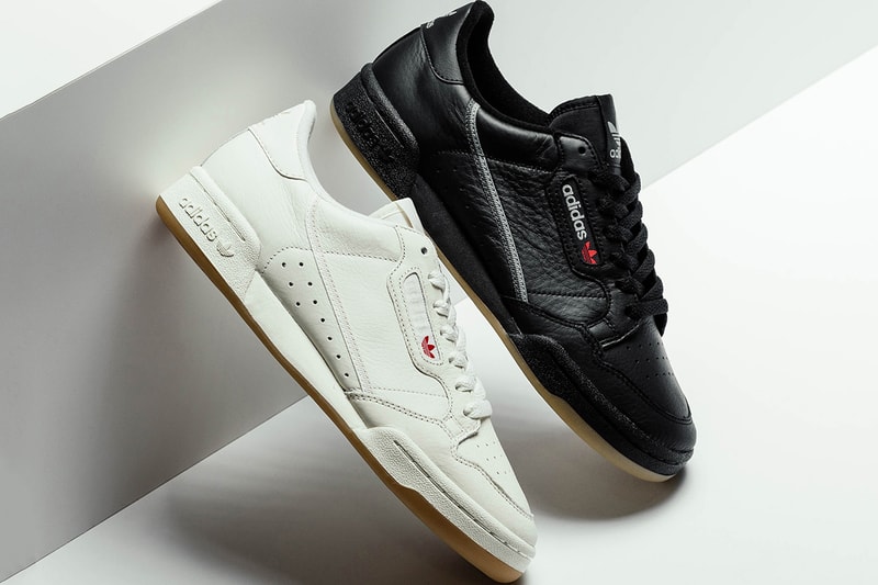 adidas Originals Continental 80 Black White Gum Monochrome
