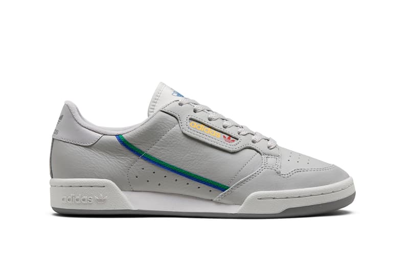 adidas gazelle silver green womens adidas Originals Continental 80 Shoes Black/Real Lilac/Easy Orange main image 1