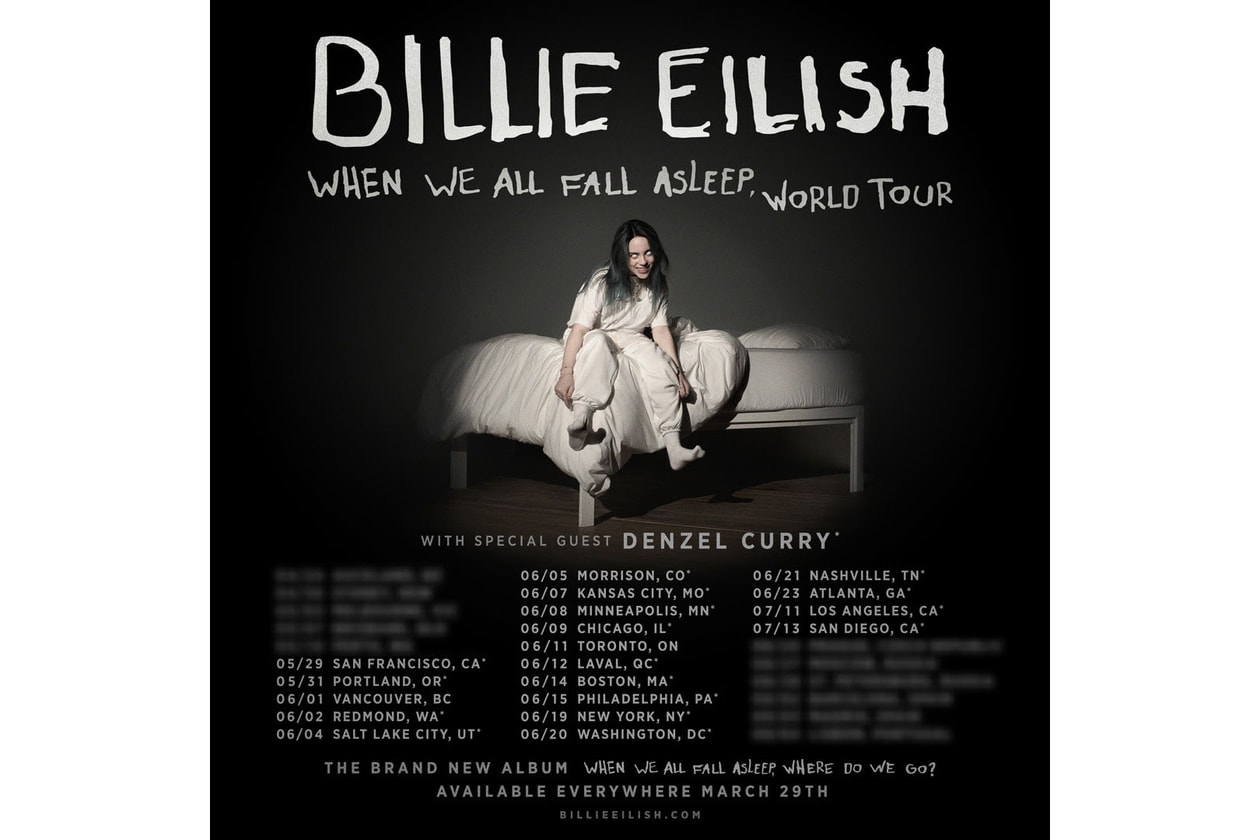 Billie Eilish When We All Fall Asleep WHERE DO WE GO