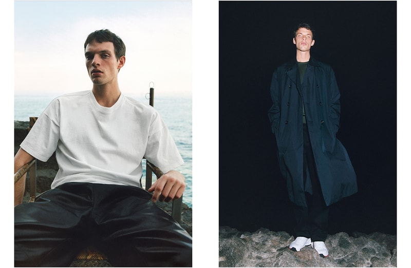 Bottega Veneta Spring 2019 SS19 Campaign Daniel Lee Tyrone Lebon Old Celine Designer men leather pants navy blue coat white t-shirt
