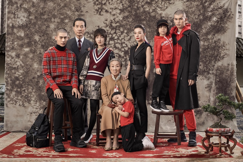 Burberry Zhao Wei and Zhou Dongyu CNY Campaign Chinese New Year Celebration 