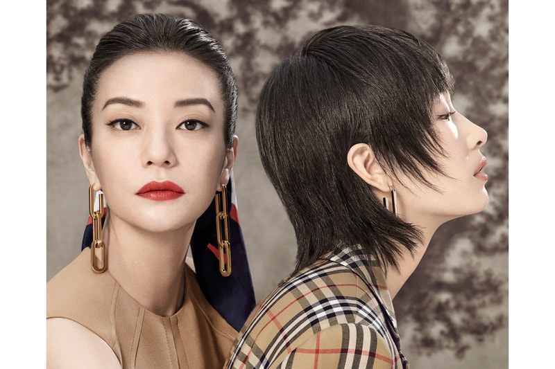 Burberry Zhao Wei and Zhou Dongyu CNY Campaign Chinese New Year Celebration 