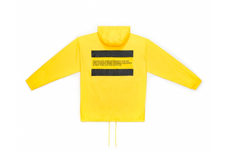 CALVIN KLEIN JEANS EST. 1978 Delivery 2 Drop 02 Jacket Yellow