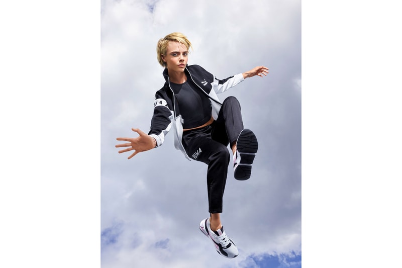 Cara Delevingne PUMA NOVA 90s Bloc Black 