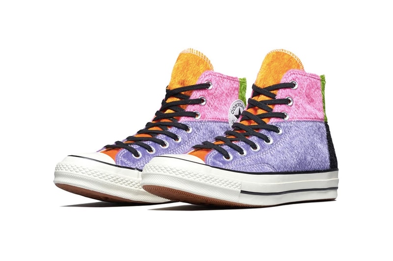 Converse Chuck Taylor All Star 70 Patchwork Fur Sneakers Trainers