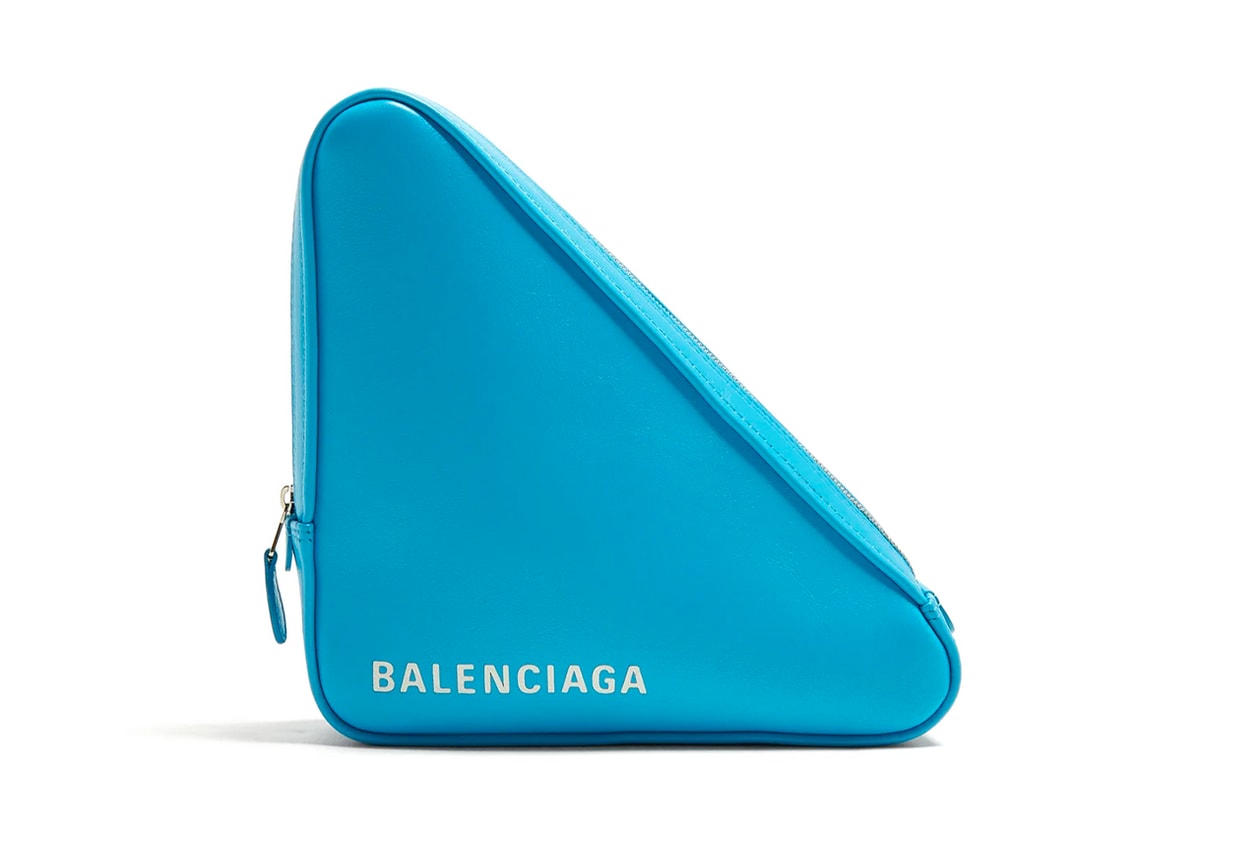 Balenciaga Bag Red Logo BB Chain Gold Street style fashion week