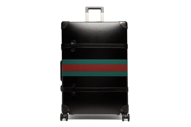 Gucci Globe-Trotter Black Leather Suitcase