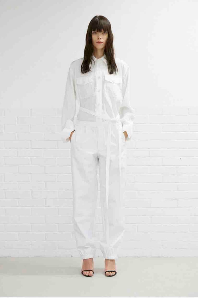 Helmut Lang Pre-Fall 2019 Lookbook Collection Minimal Muted Tones Utility Wear Workwear