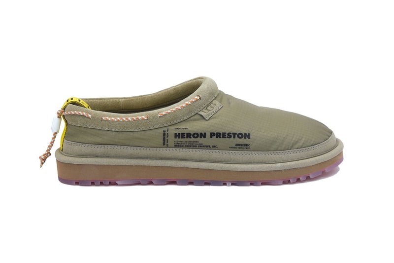 Heron Preston UGG Fall Winter 2019 Boots Classic Short Front Zip HP Tasman