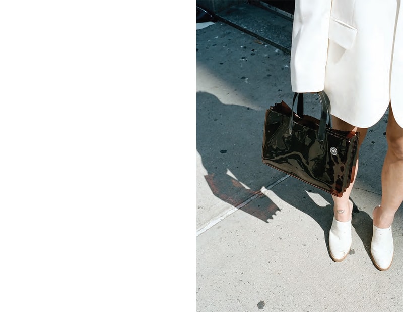 kara sarah law spring 2019 lookbook collection wearable handbags clothing shirt bag waistbag puffer tote leather lambskin