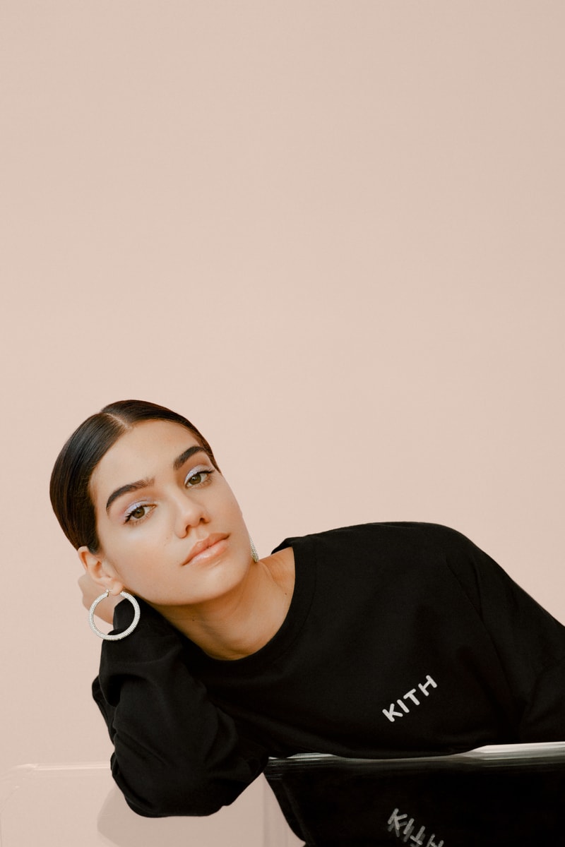 kith Women Glitter Shirt Black