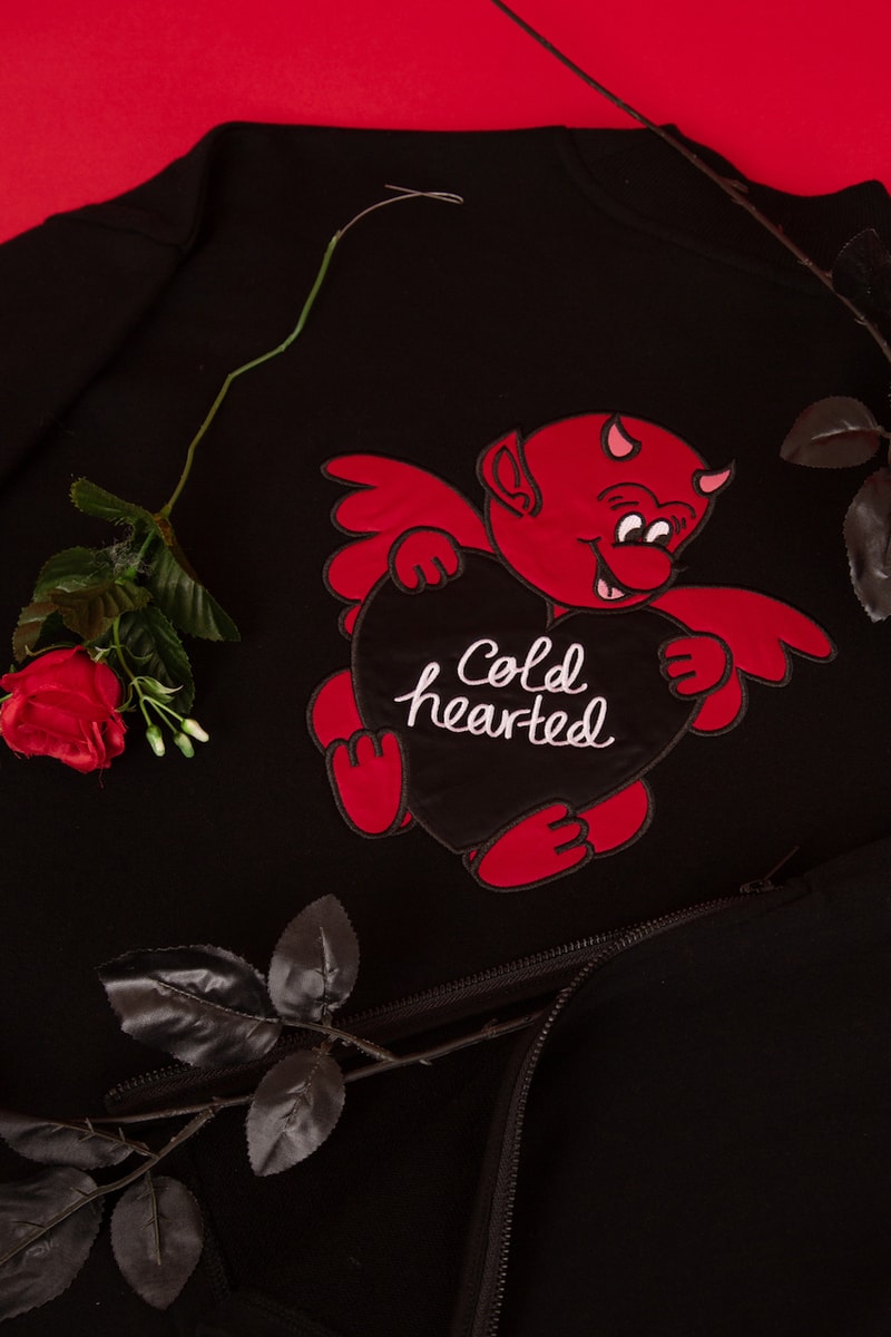 Lazy Oaf Valentine's Day Capsule Collection Red Pink Roses Graphic Pieces
