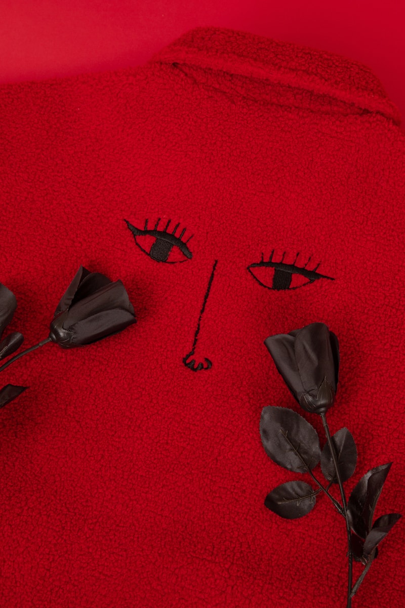Lazy Oaf Valentine's Day Capsule Collection Red Pink Roses Graphic Pieces