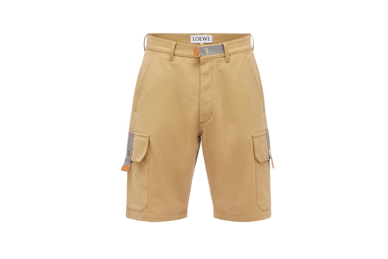 LOEWE Eye Nature Collection Khaki Shorts