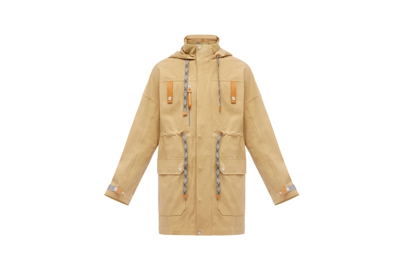 LOEWE Eye Nature Collection Trench Coat Tan