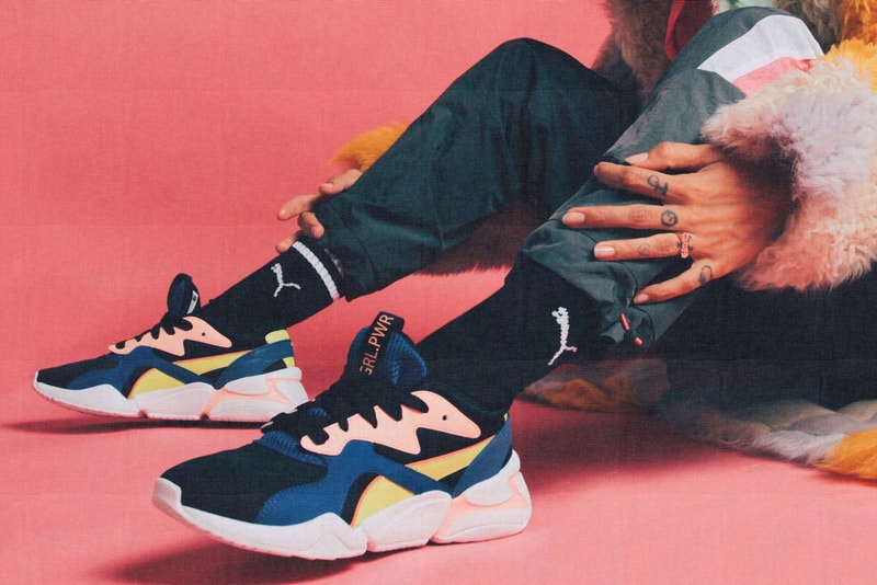 Lola Plaku x PUMA Nova GRL PWR Campaign Black Surf The Web