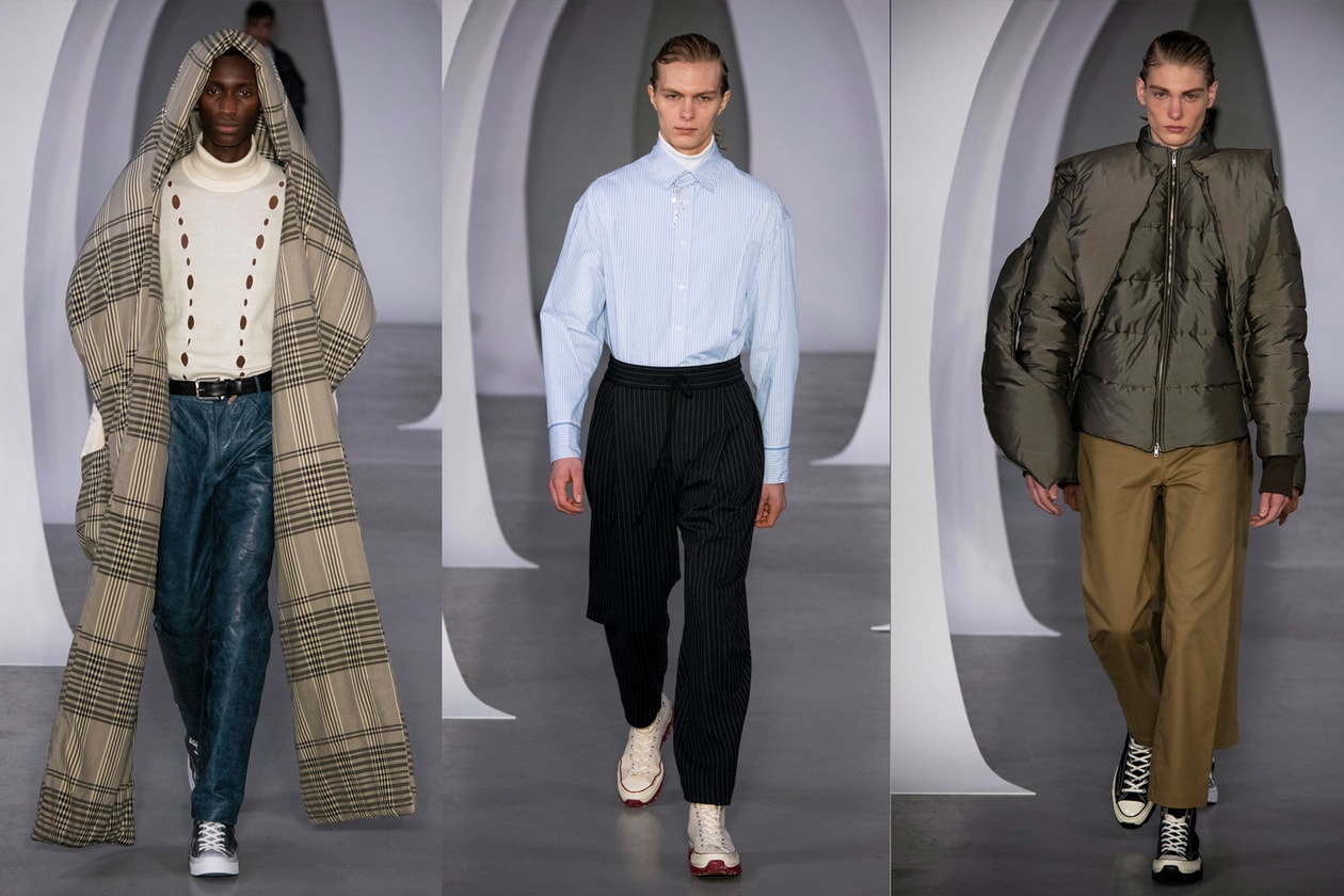 London Fashion Week Men's Fall/Winter 2019 Recap Liam Hodges Kiko Kostadinov Astrid Andersen A COLD WALL Craig Green Converse LFW 