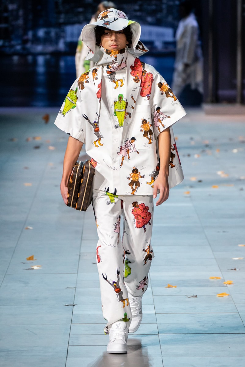Virgil Abloh's Louis Vuitton Fall/Winter 2019 Runway Collection Paris Fashion Week Mens Full Michael Jackson