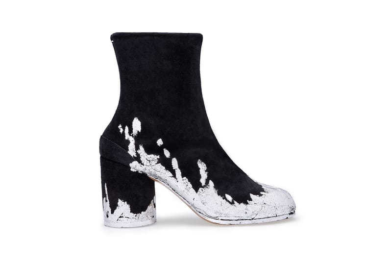 We're Really Into These Metallic Frosted Maison Margiela Tabi Boots