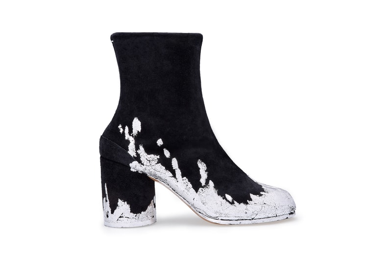 Maison Margiela x Dover Street Market Tabi Ankle Boot Black Silver