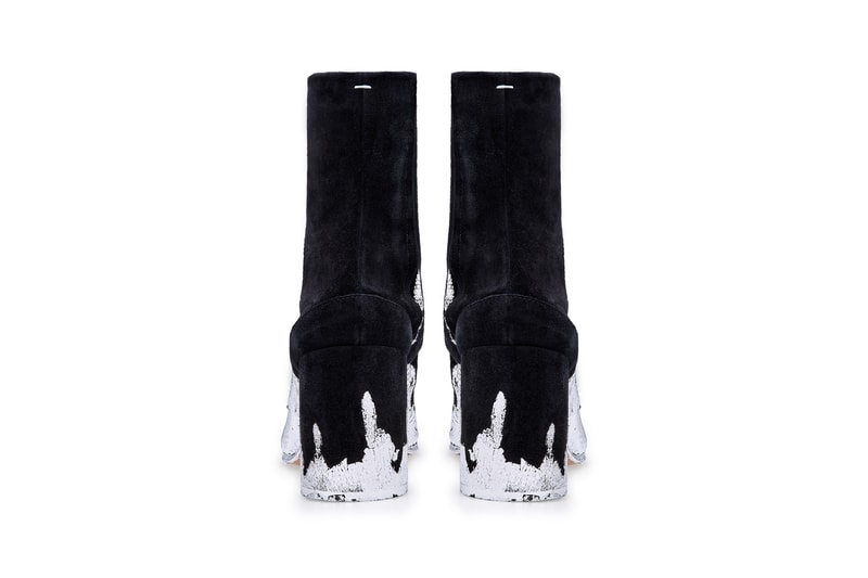 Maison Margiela x Dover Street Market Tabi Ankle Boot Black Silver
