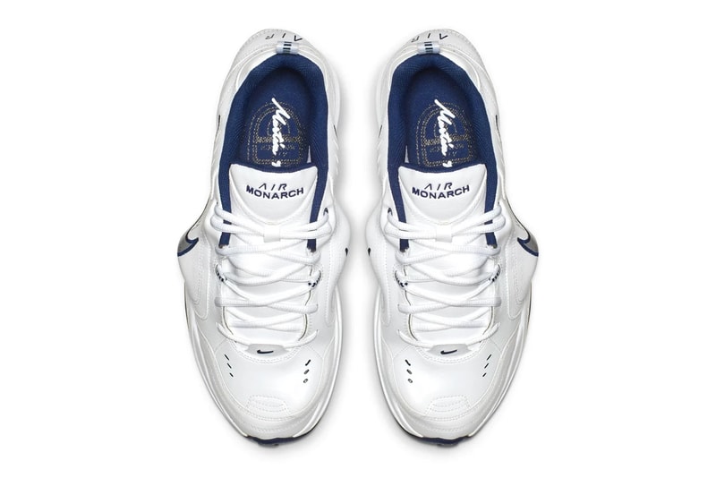 Martine Rose x Nike Monarch IV White Metallic Silver