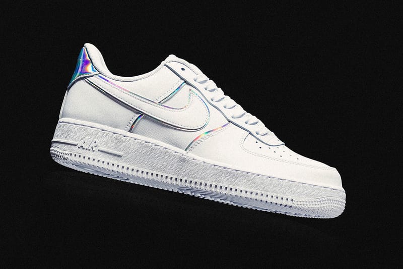 Nike's Latest Air Force 1 Shines with Iridescent Details