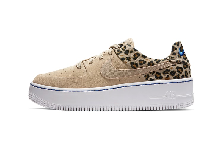 Nike's Air Force 1 Sage Low Returns With Leopard Print Detailing