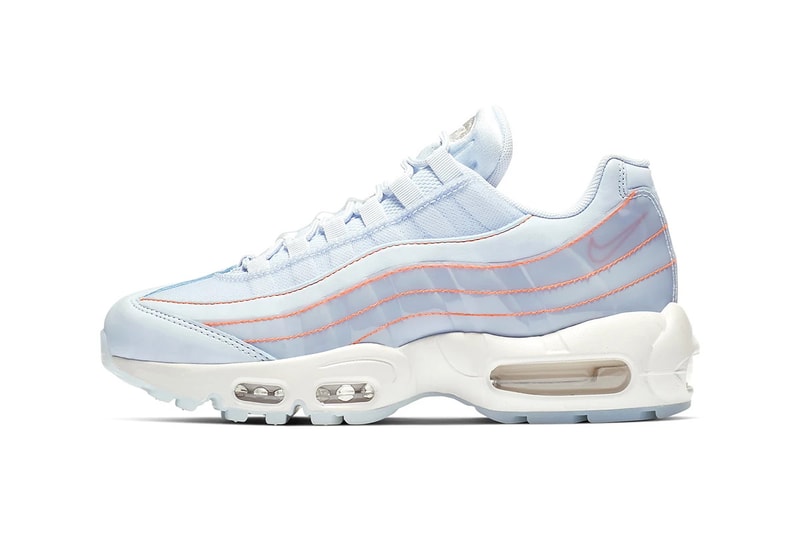 Nike Air Max 95 Half Blue Summit White Translucent