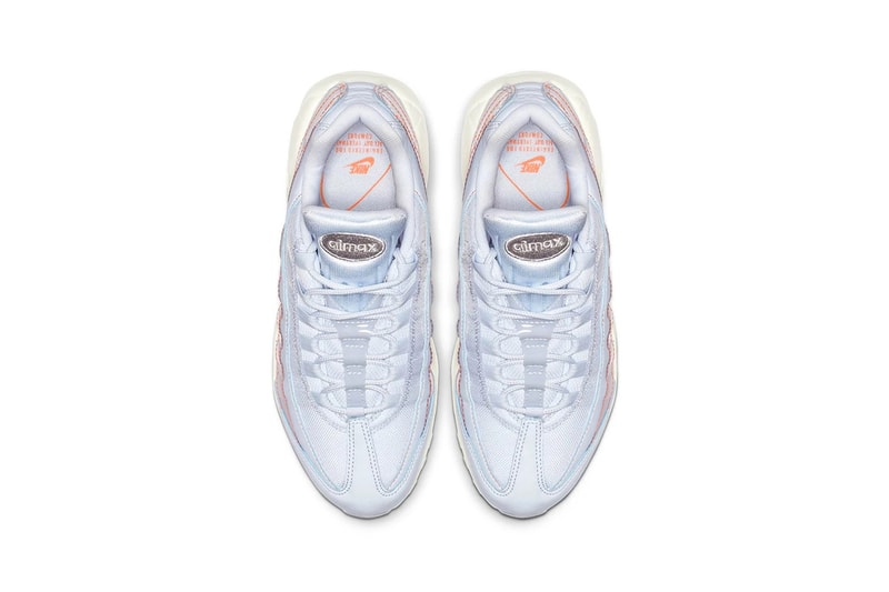 Nike Air Max 95 Half Blue Summit White Translucent