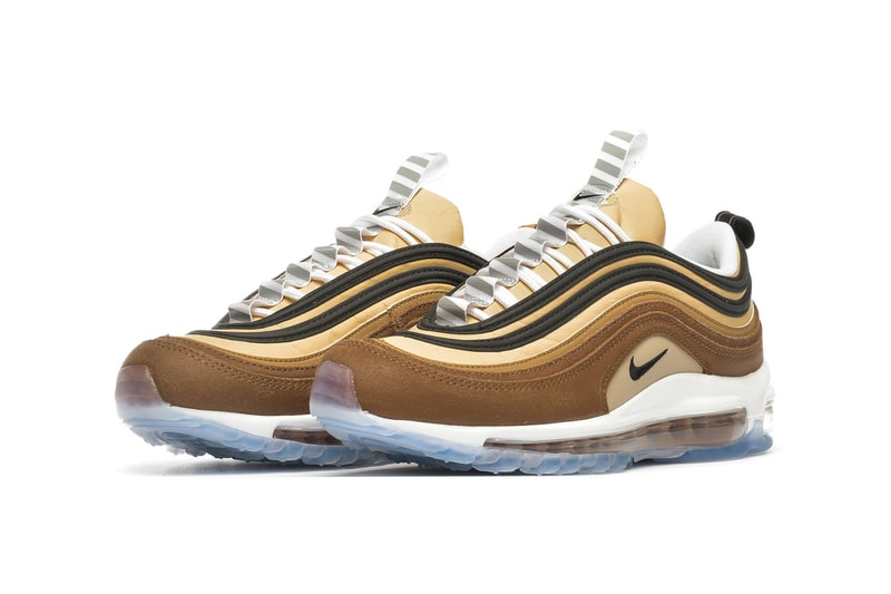 Nike Air Max 97 Shipping Box Ale Brown Black Elemental Gold