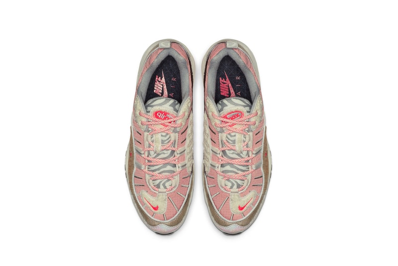 Nike Air Max 98 What the Chinese New Year Bleached Coral Bright Crimson 