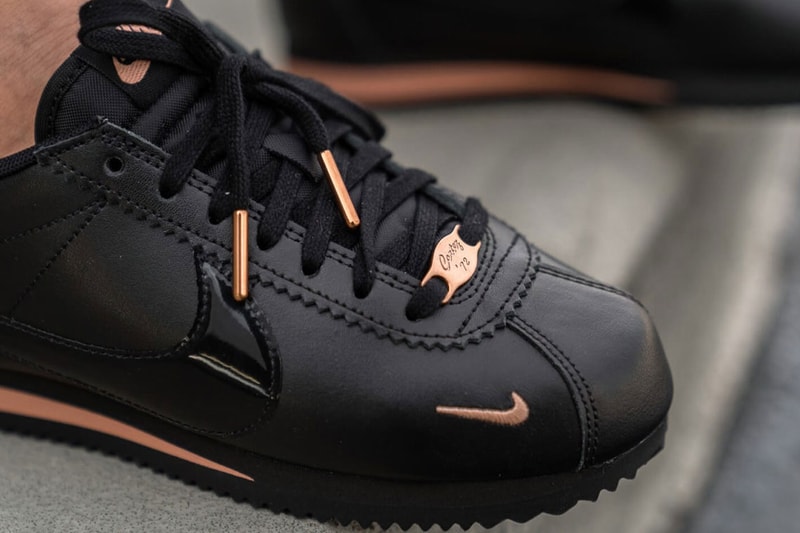 Nike Classic Cortez Black Rose Gold