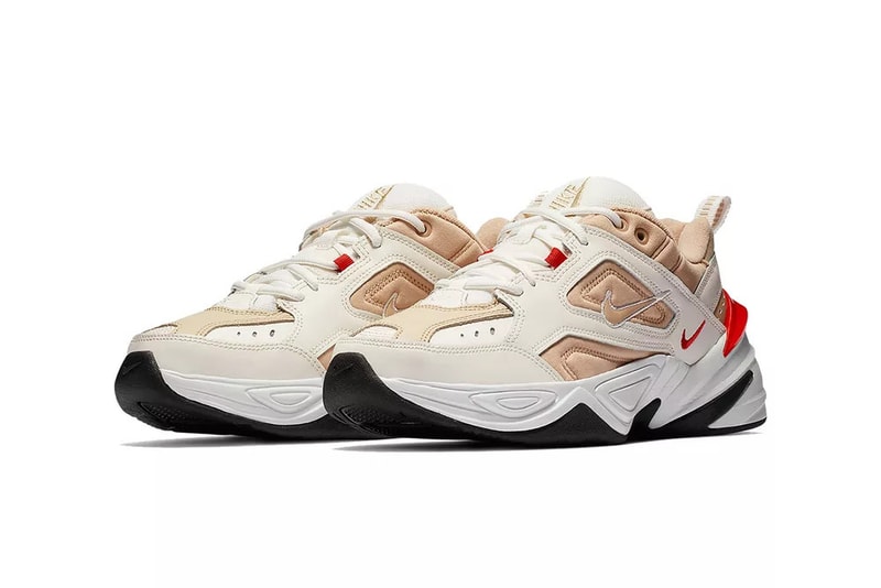 Nike M2K Tekno Sail Habanero Red