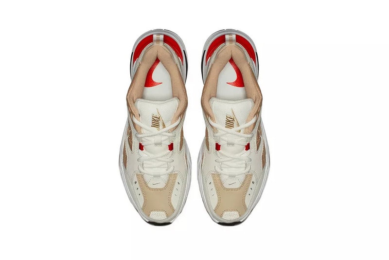 Nike M2K Tekno Sail Habanero Red